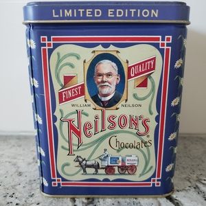 Collectable vintage tin for Nelson's 100 year anniversary.